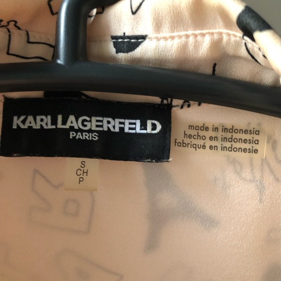 Karl Lagerfield Blouse - Picture 10 of 12